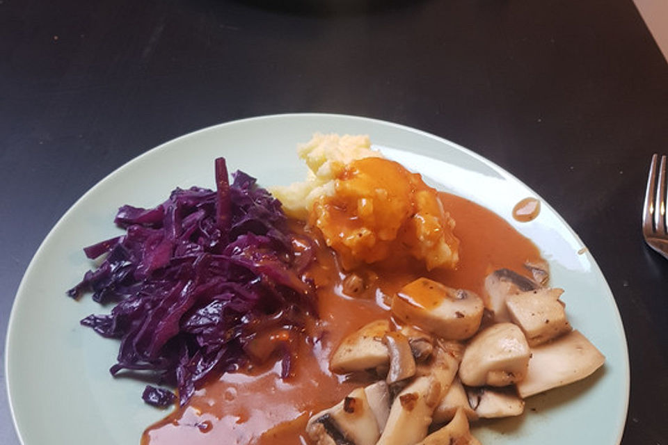 Vegane bzw. vegetarische Bratensauce