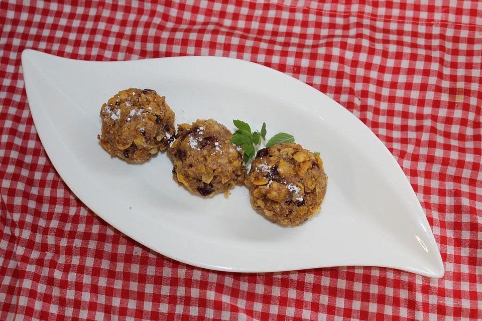 Vegane Cornflakes-Schoko-Cookies