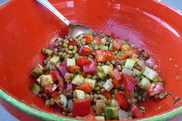 Salat aus Mungobohnen