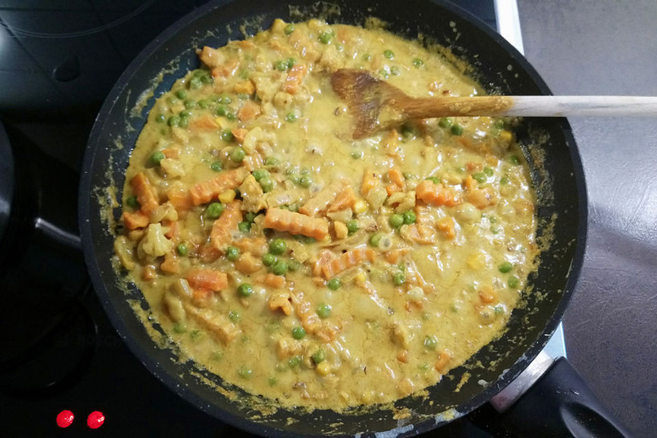 Schnelle Currypfanne