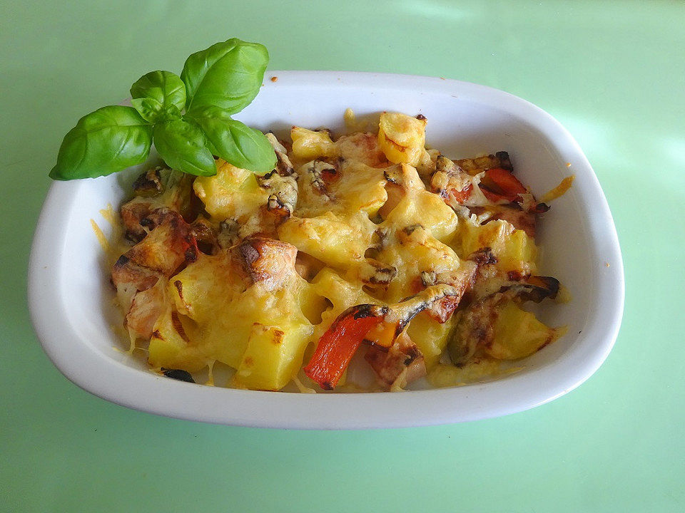 Paprika-Gratin mit Kartoffeln von heimwerkerkönig| Chefkoch
