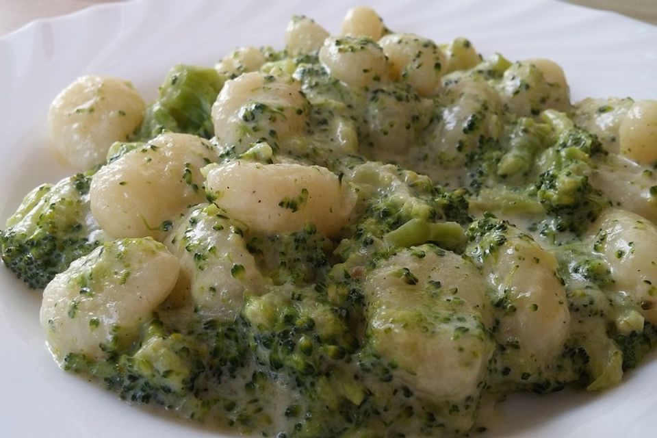 Gnocchi mit Rahm - Möhren