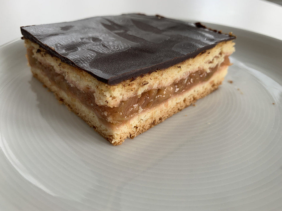 Oma Ellis Rhabarber-Schoko-Kuchen von Sommer_08| Chefkoch