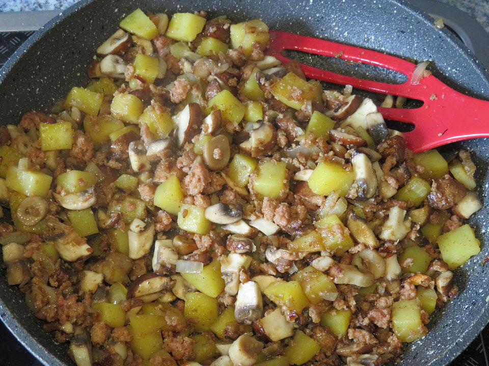 Champignon-Kartoffelpfanne von opmutti| Chefkoch