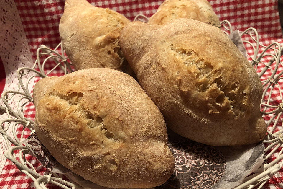 Ciabattabrötchen