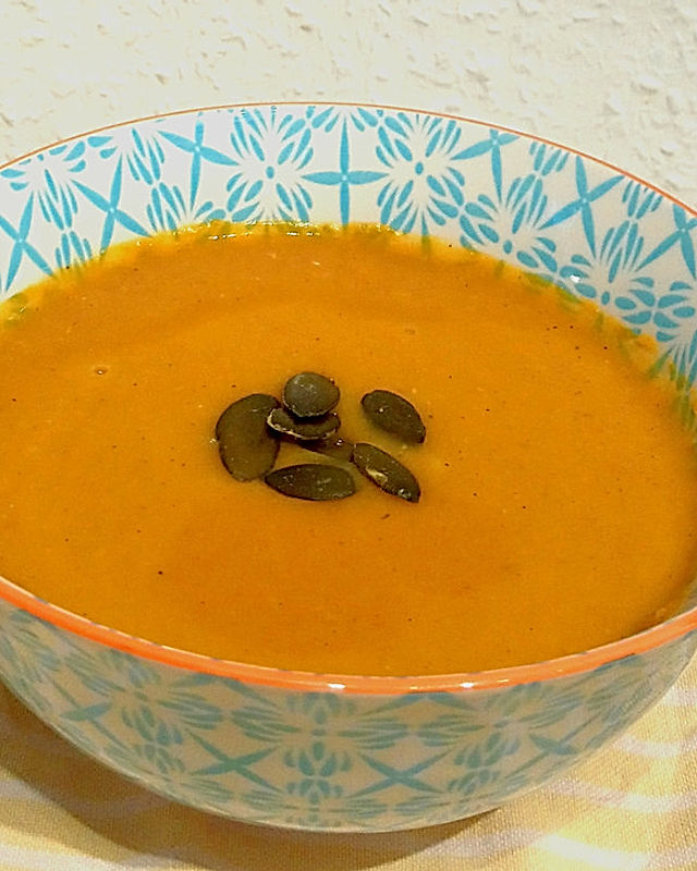 Süßkartoffel-Kichererbsen-Suppe