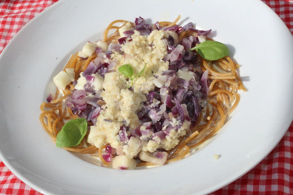 Spaghetti Carbonara - vegane Alternative