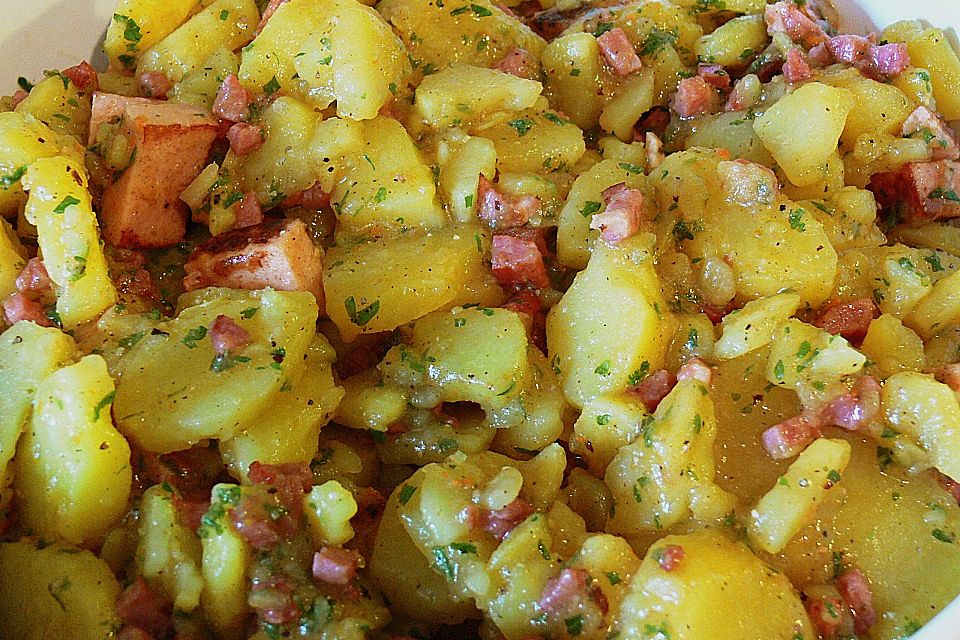 Warmer Speckkartoffelsalat