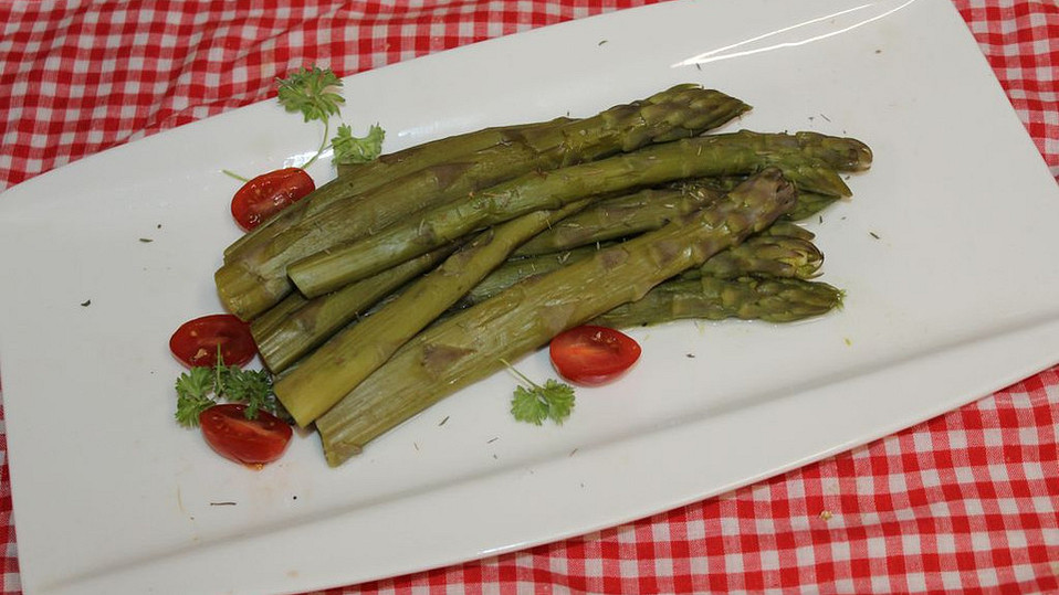 Sous-vide Spargel mit Thymian von Klaumix