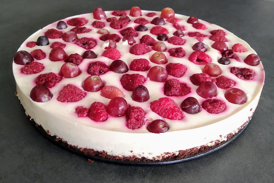 Beeren-Quark-Kuchen