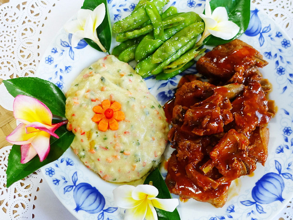 Balinesische Baby Pork Ribs in süß-würziger-BBQ-Sauce von dieter ...