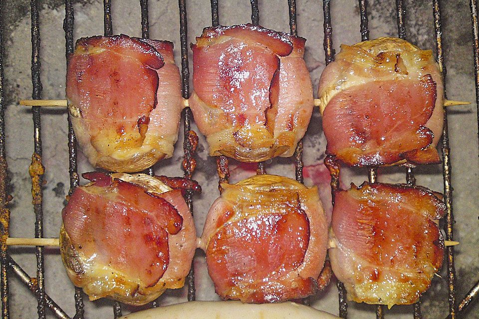 Champignons zum Grillen