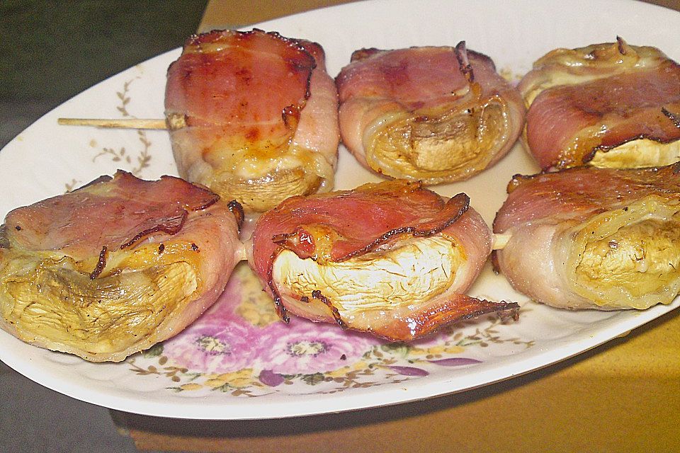 Champignons zum Grillen