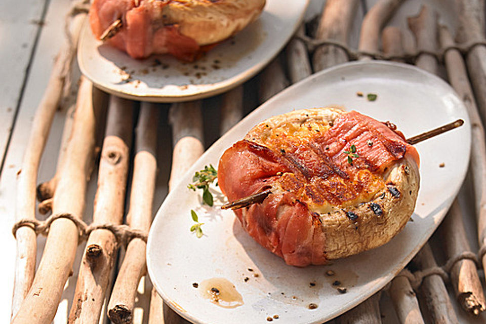 Champignons zum Grillen