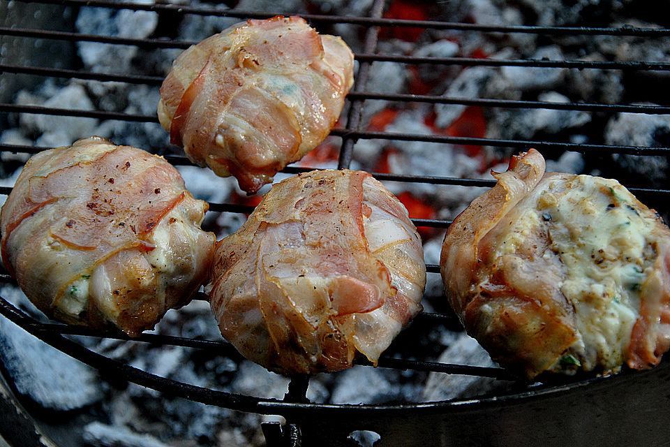 Champignons zum Grillen