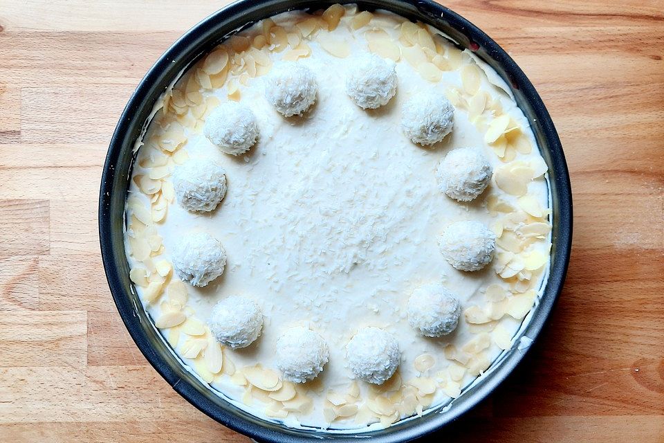 Raffaello-Himbeer-Torte ohne Backen