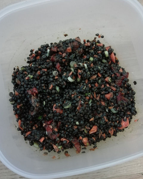 Belugalinsen Feta Chefkoch Mariniertem Bushcook