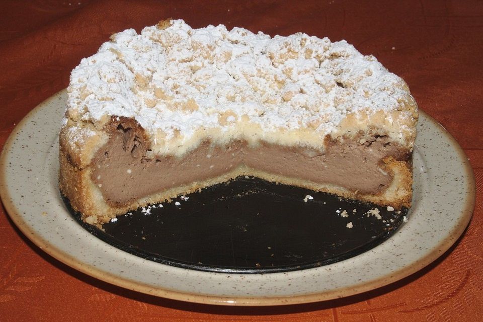 Nutella-Quark-Sreuselkuchen Nutella-Quark-Sreuselkuchen