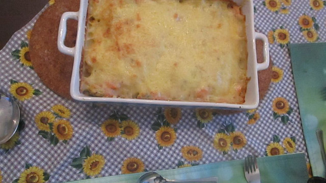 Pikanter Gemüseauflauf