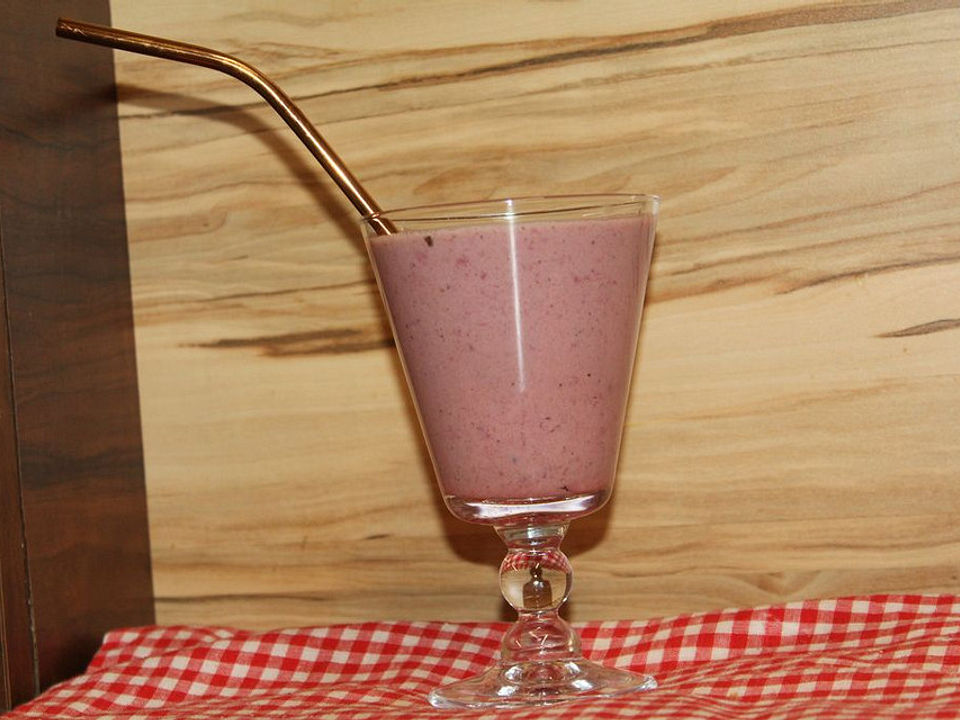 Schwarzwälder Kirsch-Milchshake für Erwachsene von quargl| Chefkoch