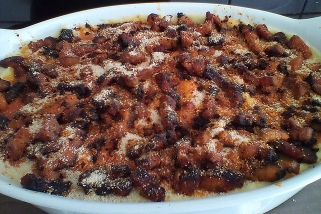 Blumenkohlauflauf mit Kartoffelpüree von J. ana G.| Chefkoch