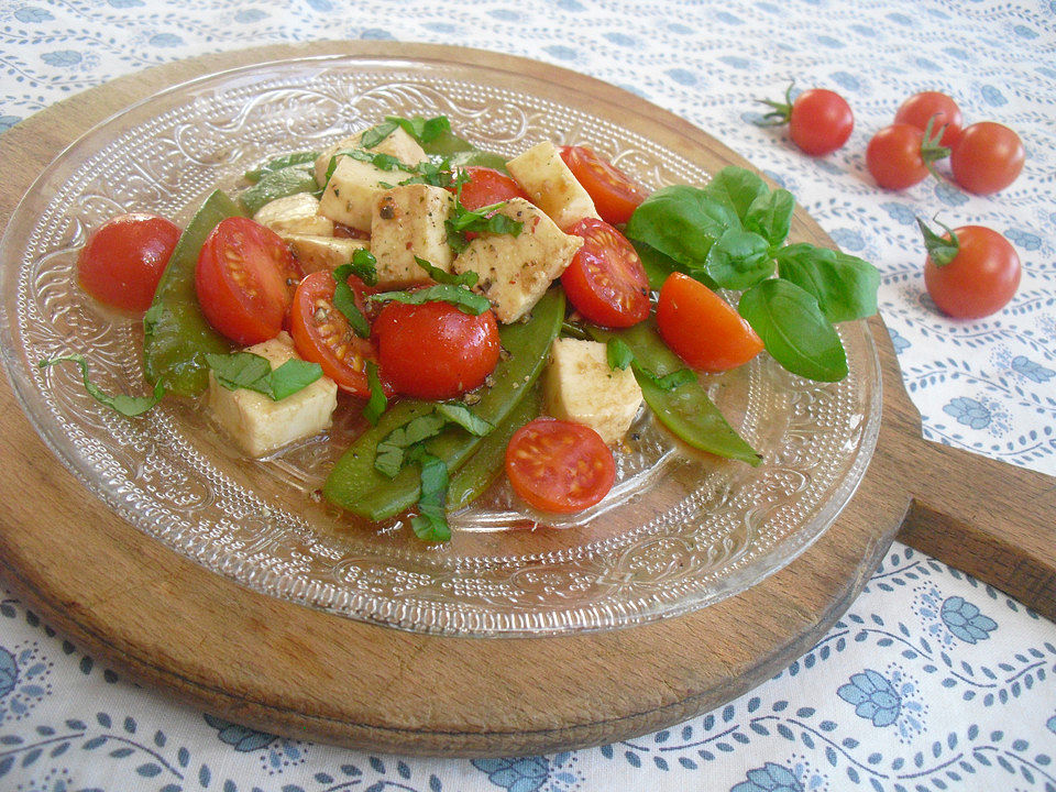 Zuckerschoten-Tomaten-Platte von patty89| Chefkoch