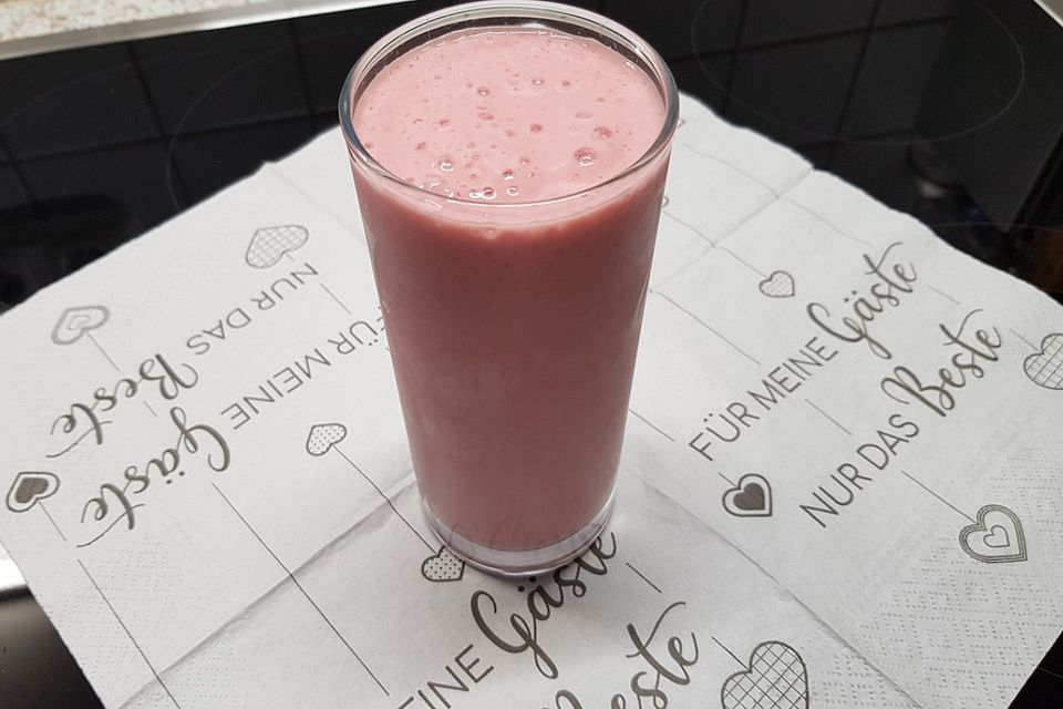 Erdbeer-Himbeer-Smoothie