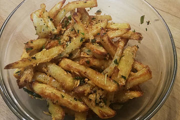 Killer Garlic Fries Pommes Frites Mit Knoblauchbutter Von Ostseeshrimp Chefkoch