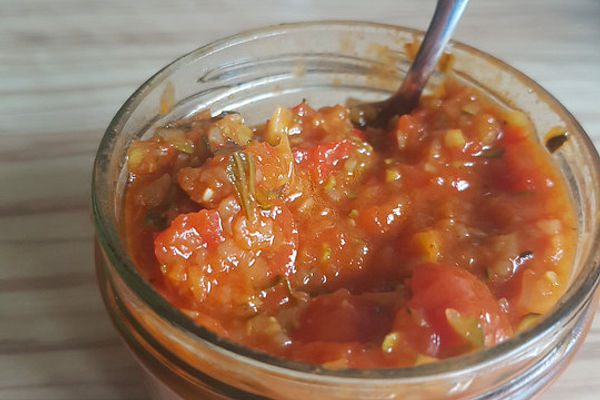 Zucchini-Paprika-Tomaten-Aufstrich von Miriban | Chefkoch