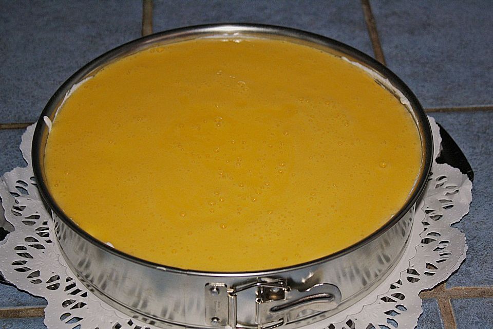 Pfirsich - Maracuja - Torte