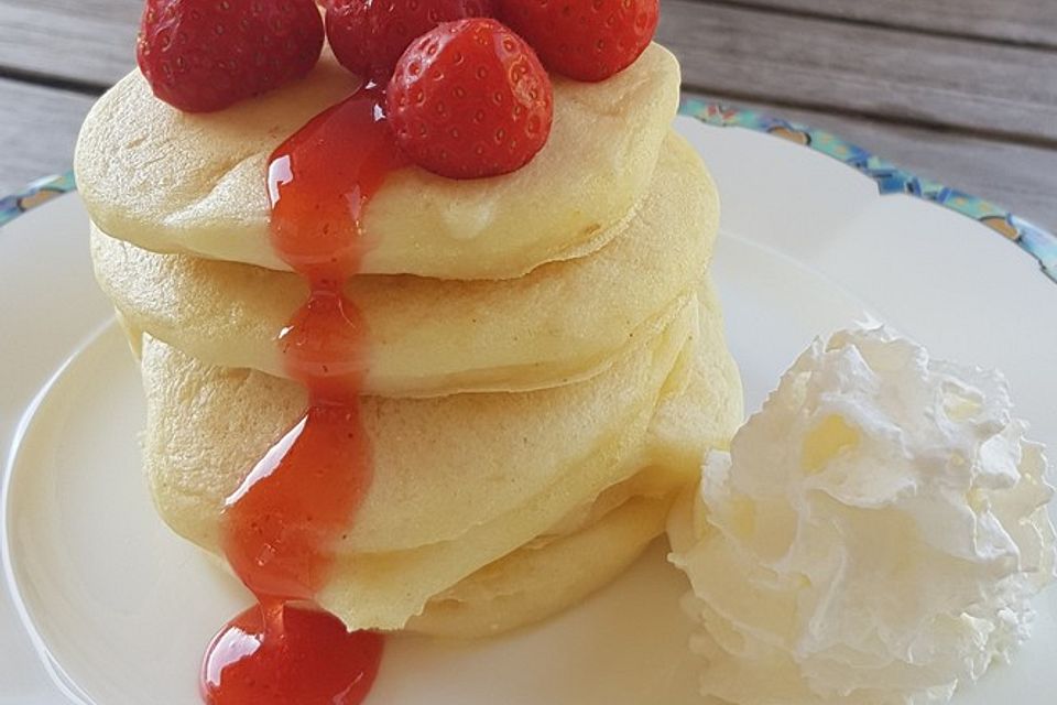 Fluffige Pancakes glutenfrei und vegan