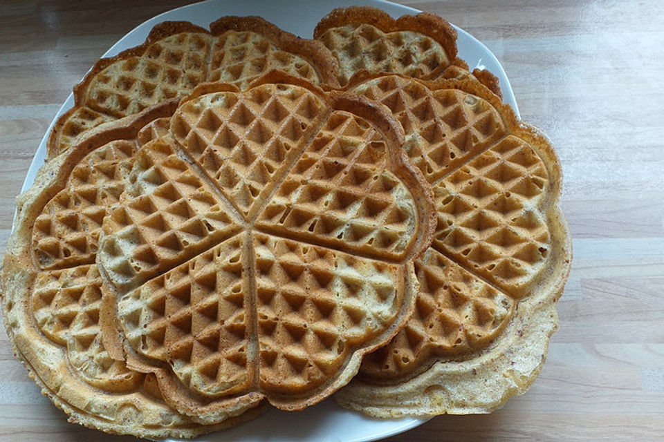 Vollkorn-Waffeln