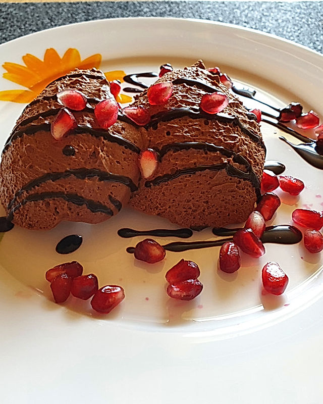 Mousse au Chocolat mit Chili und Chambord