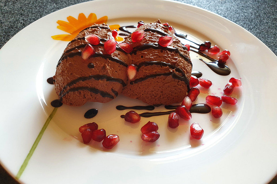 Mousse au Chocolat mit Chili und Chambord