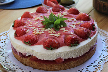 Erdbeer-Mascarponecreme Torte