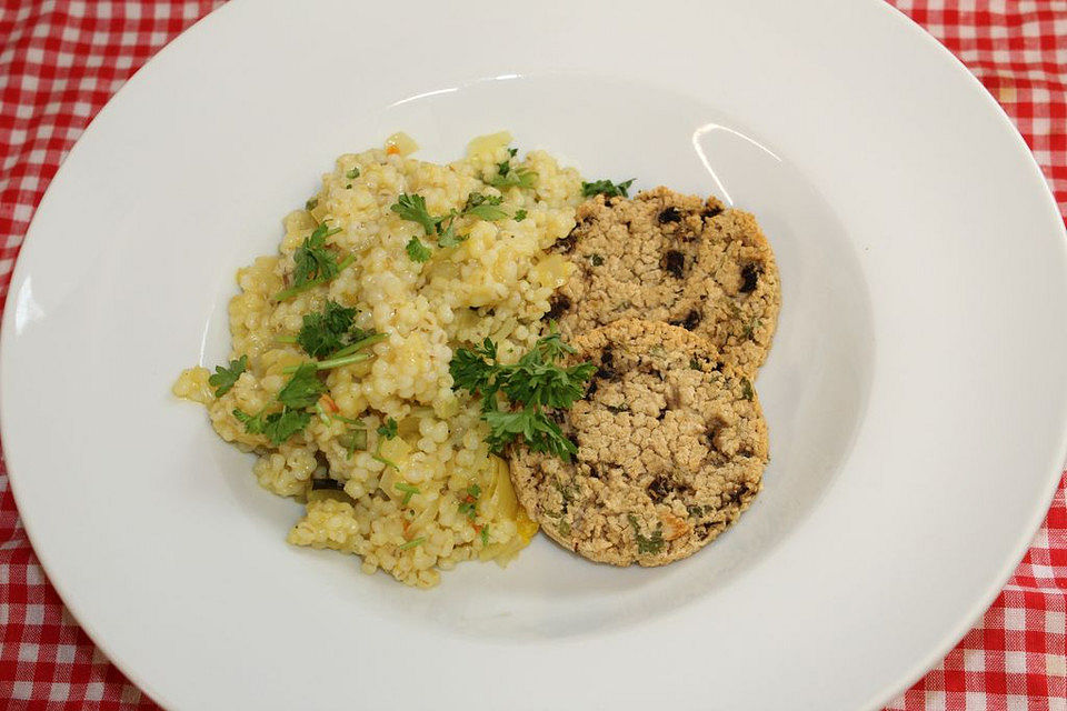 Pilz-Bohnen-Patties Pilz-Bohnen-Patties