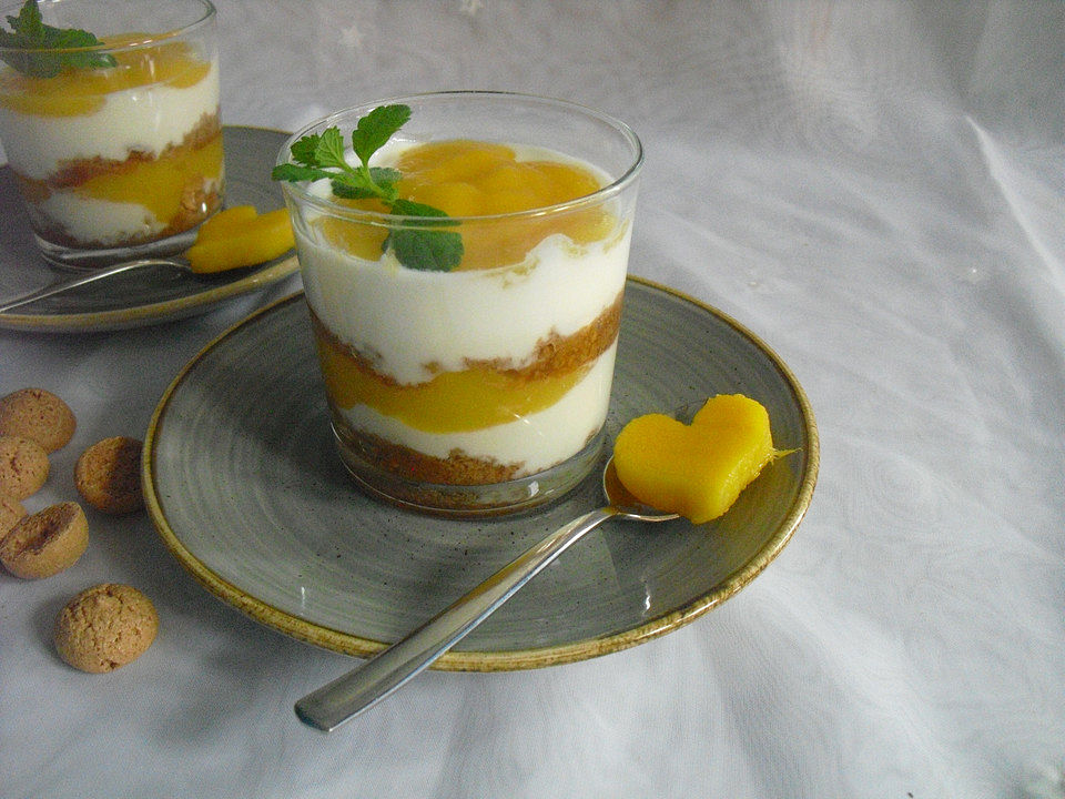 Mango-Joghurt-Dessert von Lalilienchen | Chefkoch