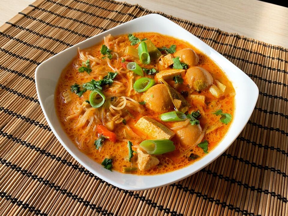 Pikante vegane Thai-Suppe von l_bowen| Chefkoch