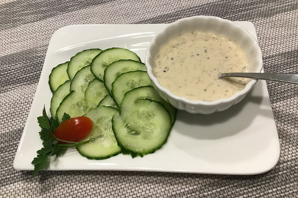 Salatsauce nach Oma Änne