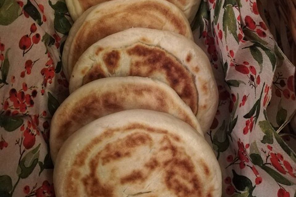 Schnelles Pfannenbrot Schnelles Pfannenbrot
