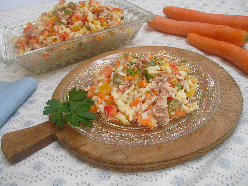 Leichter Thunfisch-Reissalat von Küchenfeli | Chefkoch