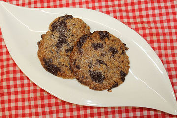 Schokocookies mit Walnüssen