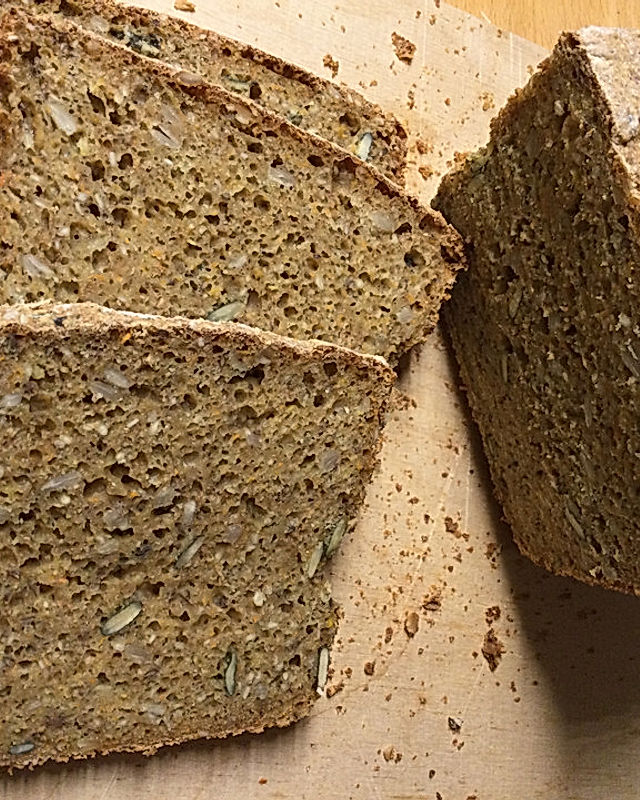 Möhren-Dinkel-Joghurt-Brot