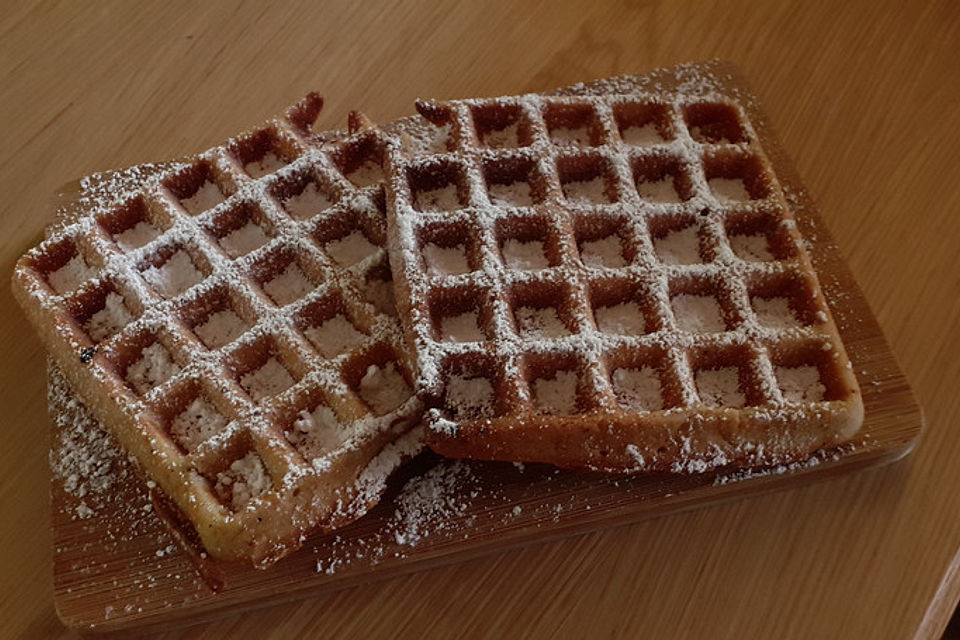 Hafer-Bananen-Waffeln