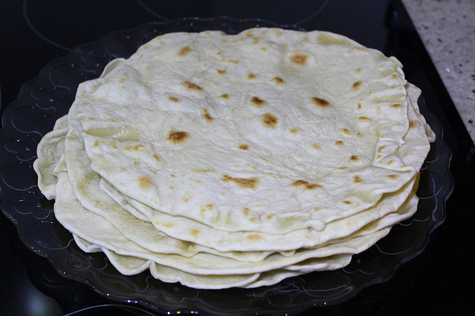 Schnelle Piadina - Italienisches Fladenbrot