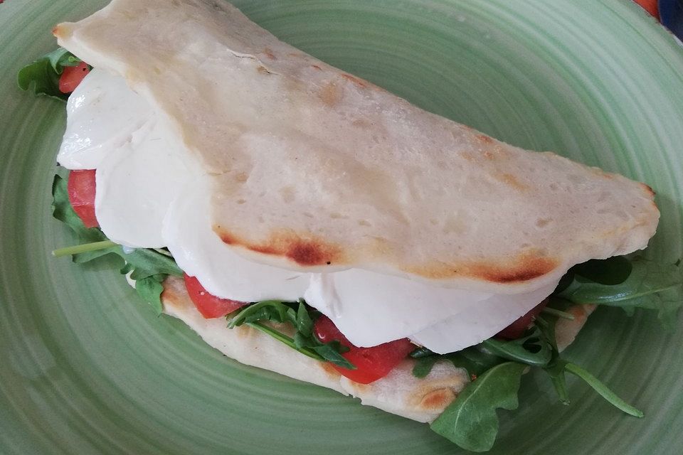 Schnelle Piadina - Italienisches Fladenbrot