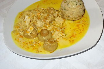 Fruchtiges Huhnerfrikassee A La Regina Von Dieterfreundt Chefkoch 