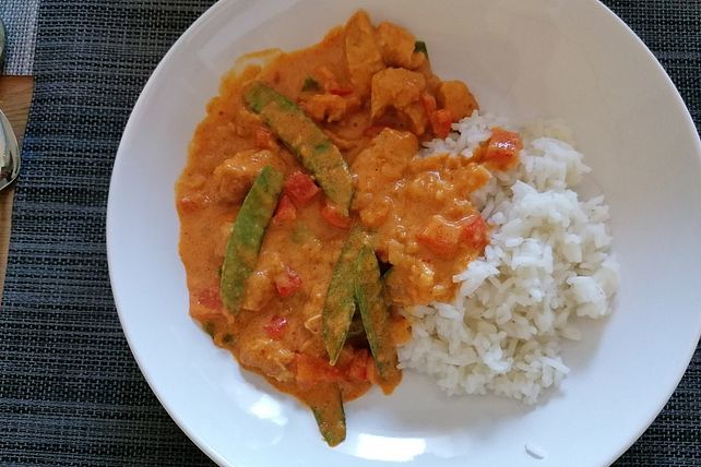 Thai Curry mit Gemüse und Hähnchenbrust von 11359623| Chefkoch