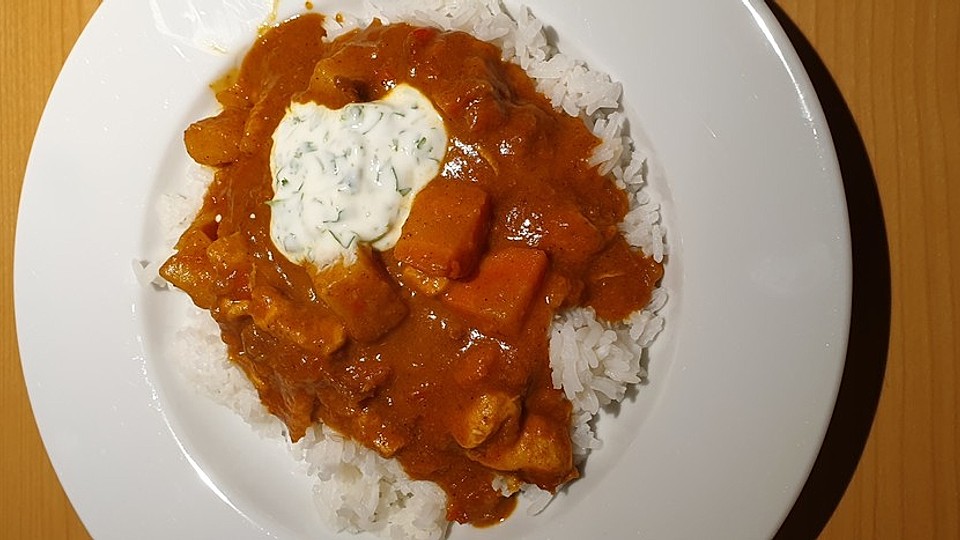 Hühnchen Vindaloo