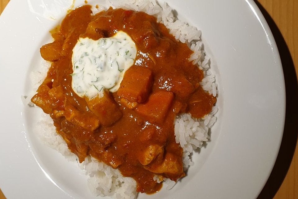 Hühnchen Vindaloo